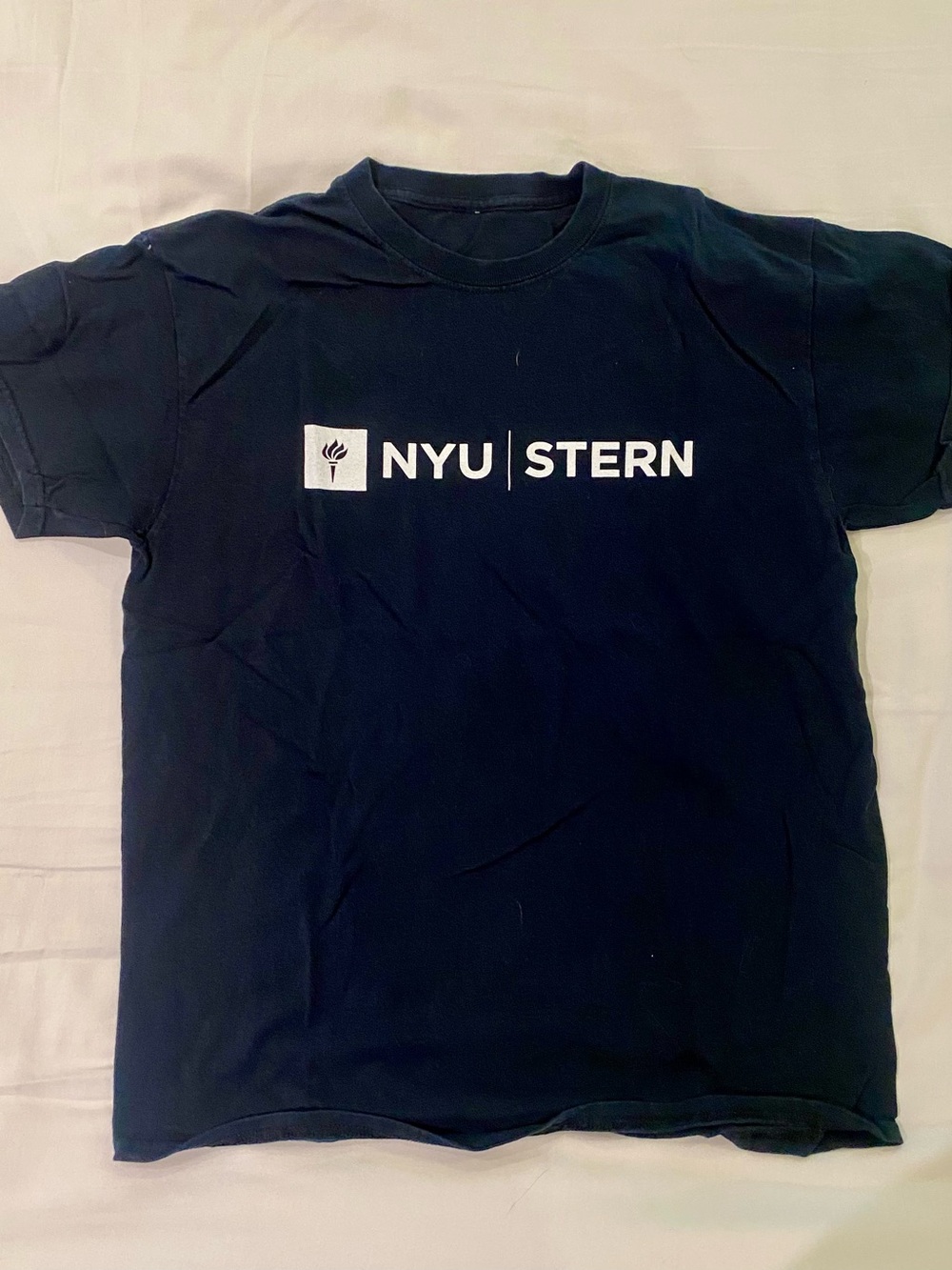Men's NYU Stern Business School Navy Logo T‑Shirt